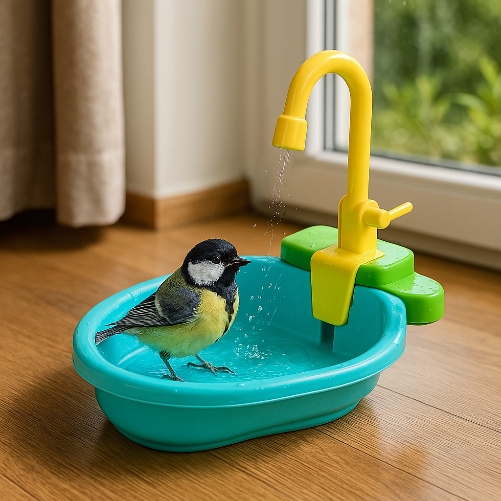 Maliben | Automatic Flowing Water Bird Bath Fountain