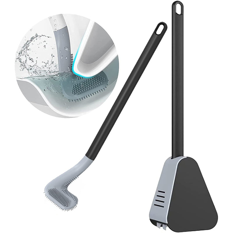 Maliben Longer Grip Flexible Silicone Golf Toilet Brush