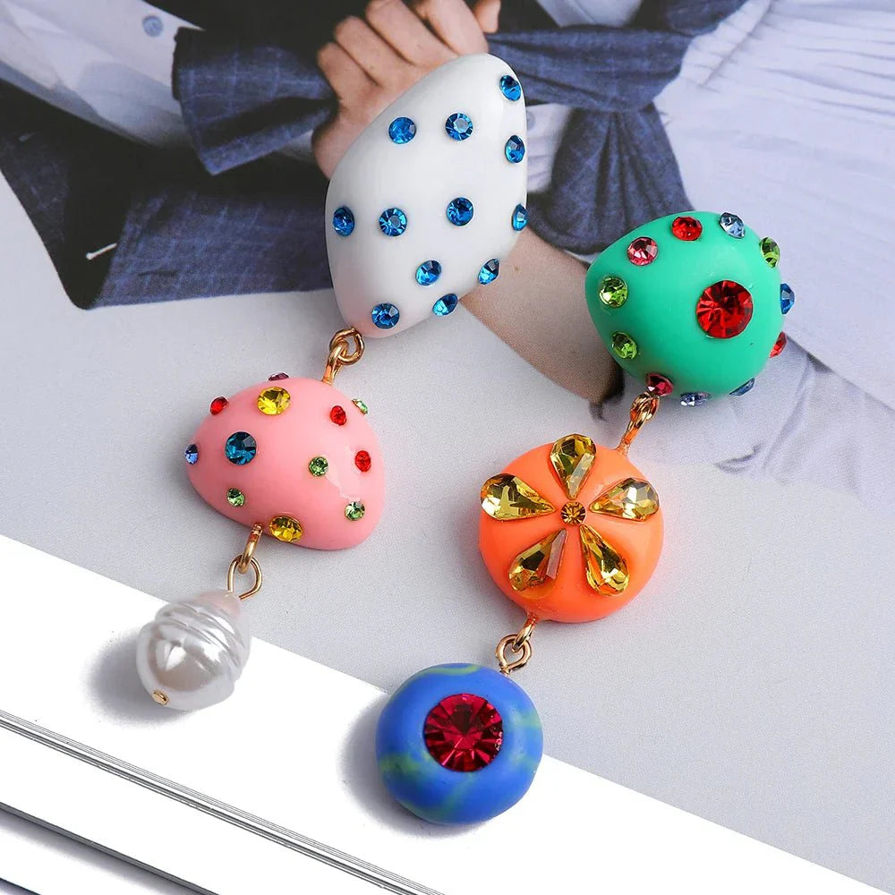 Maliben | Boho Artistic Playful Earrings