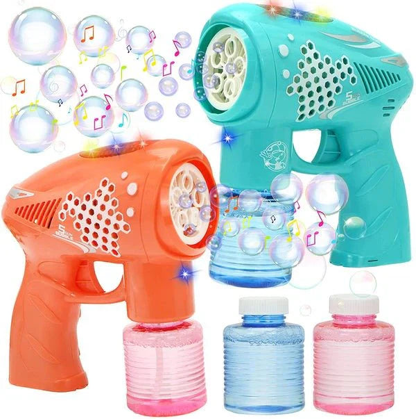 Maliben | Bubblejoy - Magical Bubble Fun Everywhere - Automatic Bubble Machine For Children