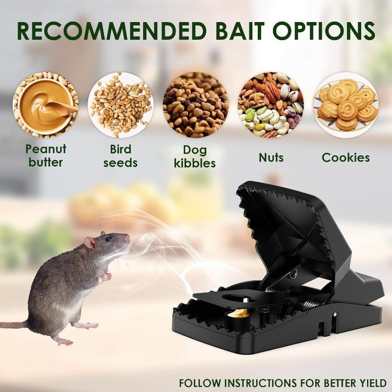 Maliben | Heavy-Duty Double Bite Rat Trap