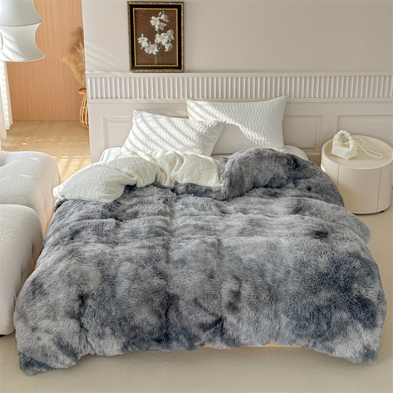 Maliben | Luxury Thick Lambskin Blanket For Warmth And Elegance