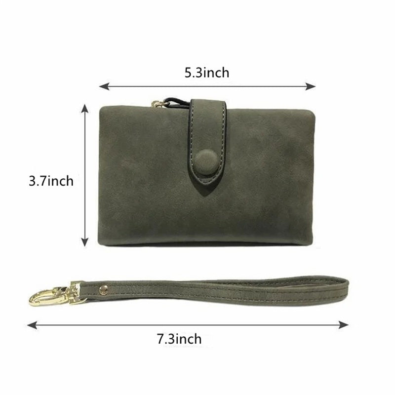 Maliben | Women's Small Trifold Leather Wallet