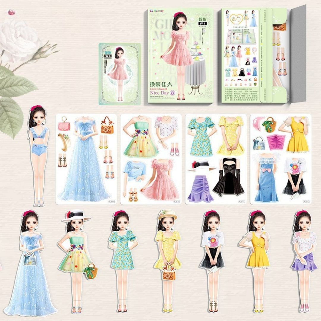 Maliben | Magnetic Fashion Playsets For Kids