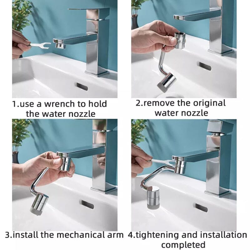 Maliben | Flexsplash - Premium 1080° Rotatable Faucet For Precise Water Control