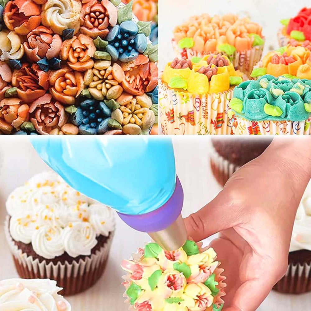 Maliben TitanSplendor Cake Decorating Set — Stainless Steel