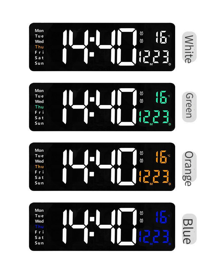 Maliben | Nordic Digital Watch 16 Inch Display
