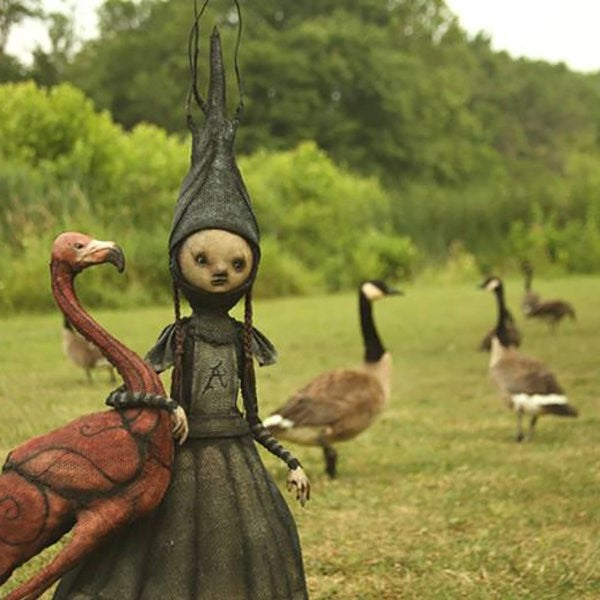 Maliben | Darkwitch Statues – Dark Resin Witch Statues For Halloween & Gothic Decoration