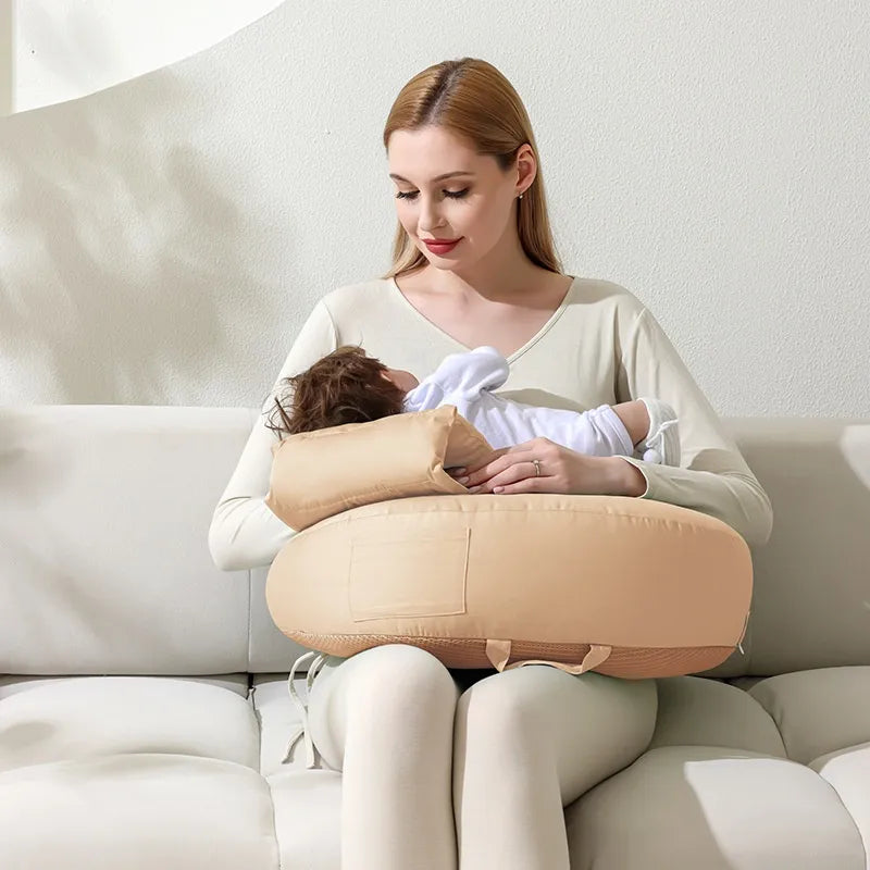 Maliben | Nursing Pillow With Back Support – Ergonomic Baby Pillow For Breastfeeding