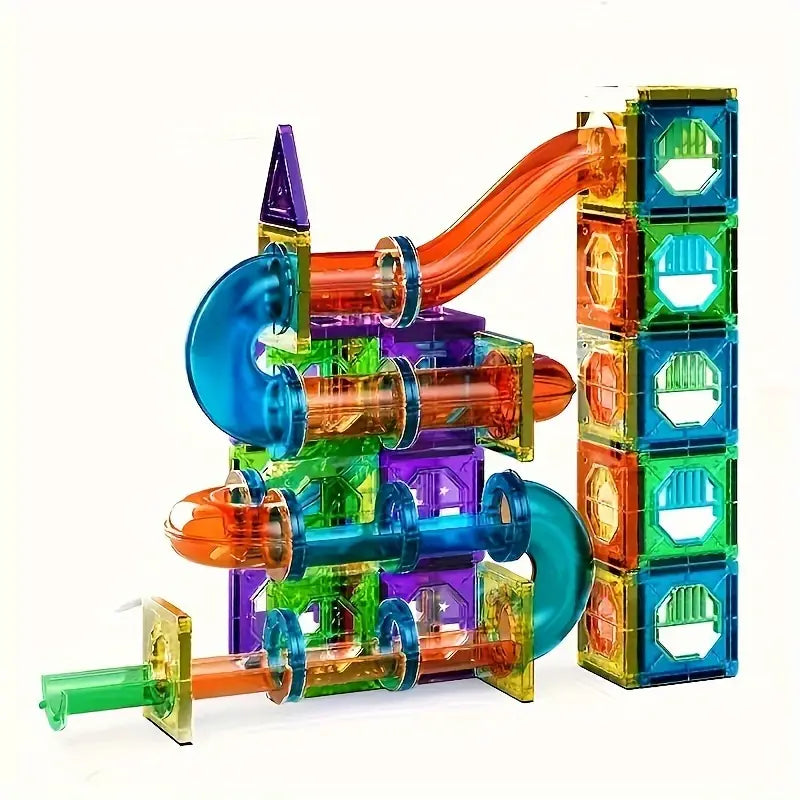 Maliben | Magnetic Building Blocks Set - Create Endless Adventures With 69 Pieces
