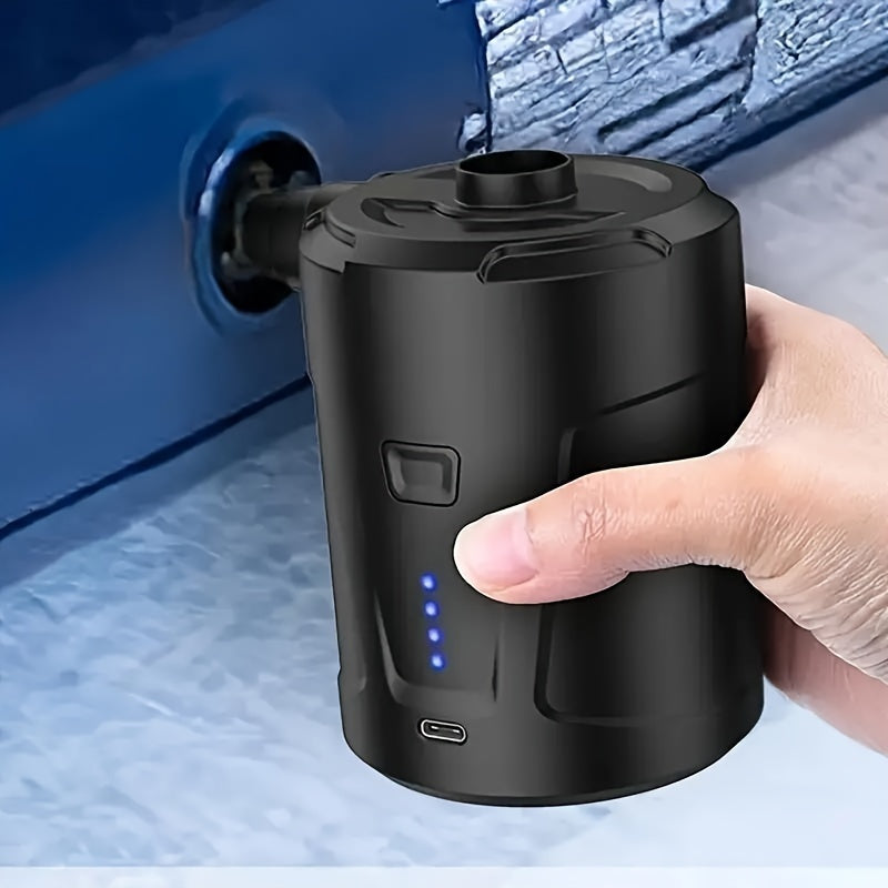 Maliben | Electric Air Pump Airtrek Mini | Usb Rechargeable & Cordless | Compact & Sturdy | For Air Mattresses & Outdoor