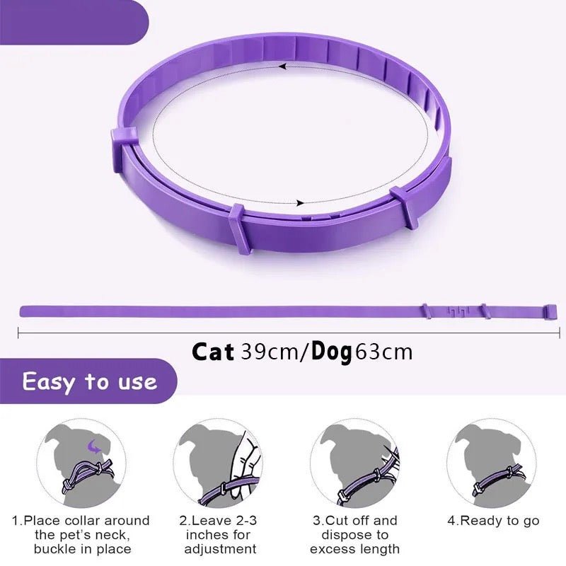 Maliben | Calmdog – Natural Calming Collar for Dogs with Pheromones and Essential Oils