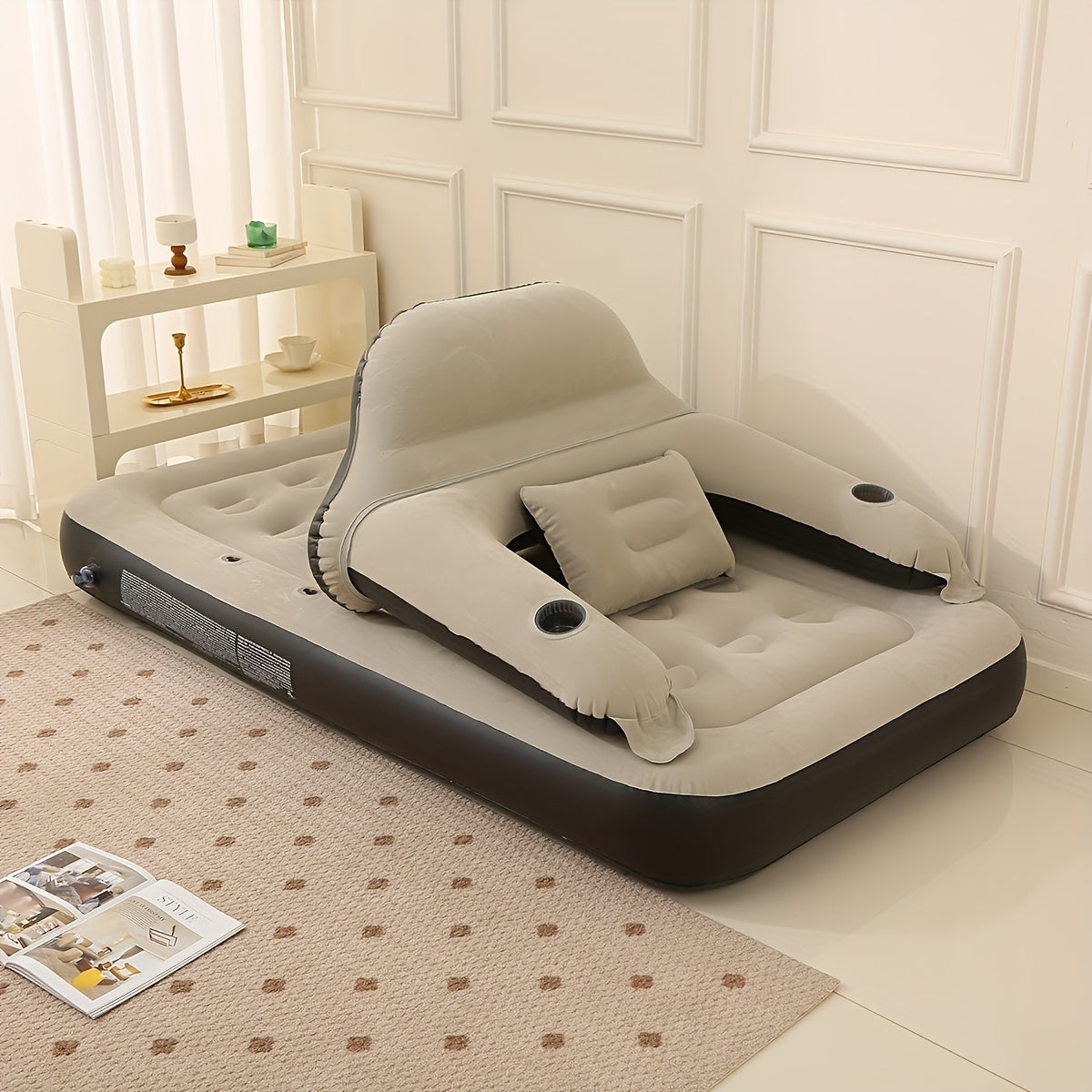 Maliben | AircomFort Mattress - Inflatable With Back Support for Luxury