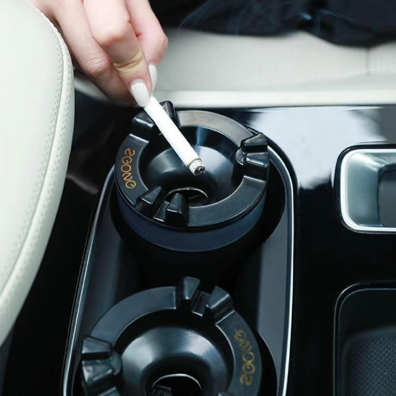 Maliben | Smokeless Car Ashtray With One-Touch Water Extinguish