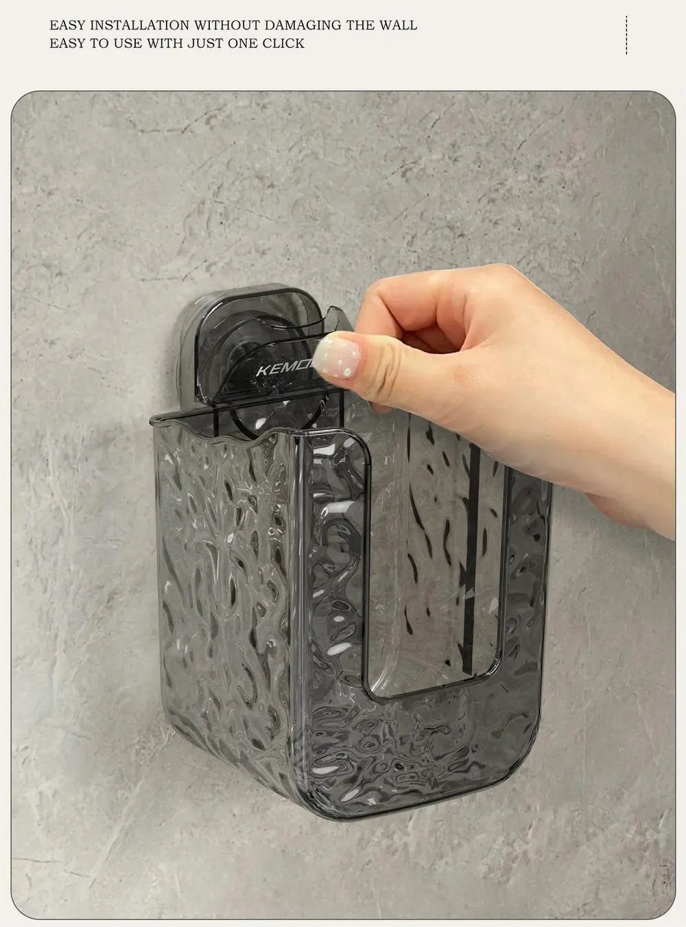 MaliBen | Glowfix Wall Tissue Holder — No More Chaos, Your Bathroom Will be Stylish, Clean, And Totally Relaxing!