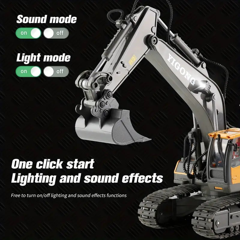 Maliben | Rc Power Machine | Ultimate Play Fun For Young Adventurers - Remote Control Excavator