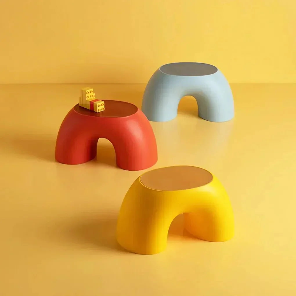 Maliben | Children's Plastic Rainbow Shape Stool