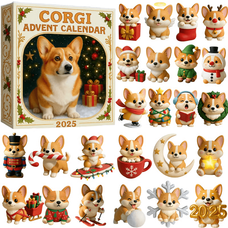 Maliben | Pawfect | 2025 Funny Dog Advent Calendar Party Gift