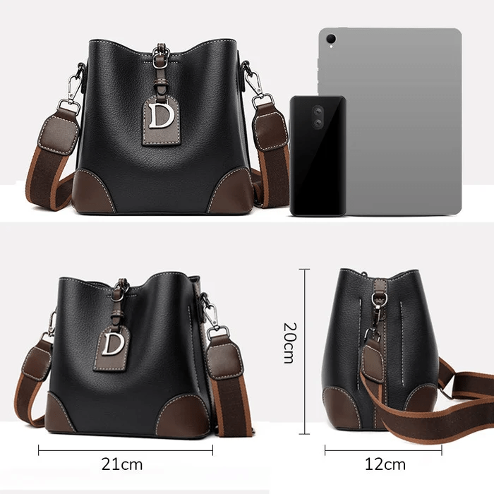Maliben AllureLuxe Leather Shoulder Bag — Elegant Everyday Design