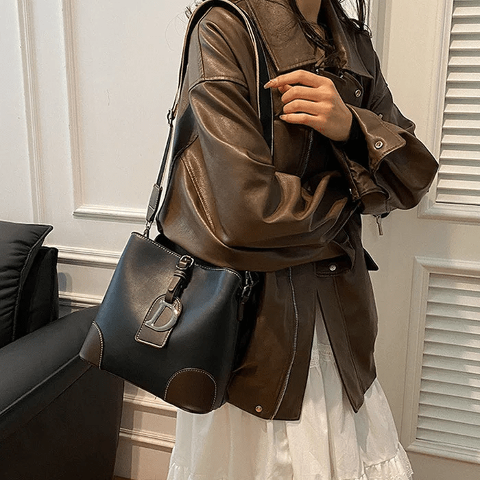 Maliben AllureLuxe Leather Shoulder Bag — Elegant Everyday Design