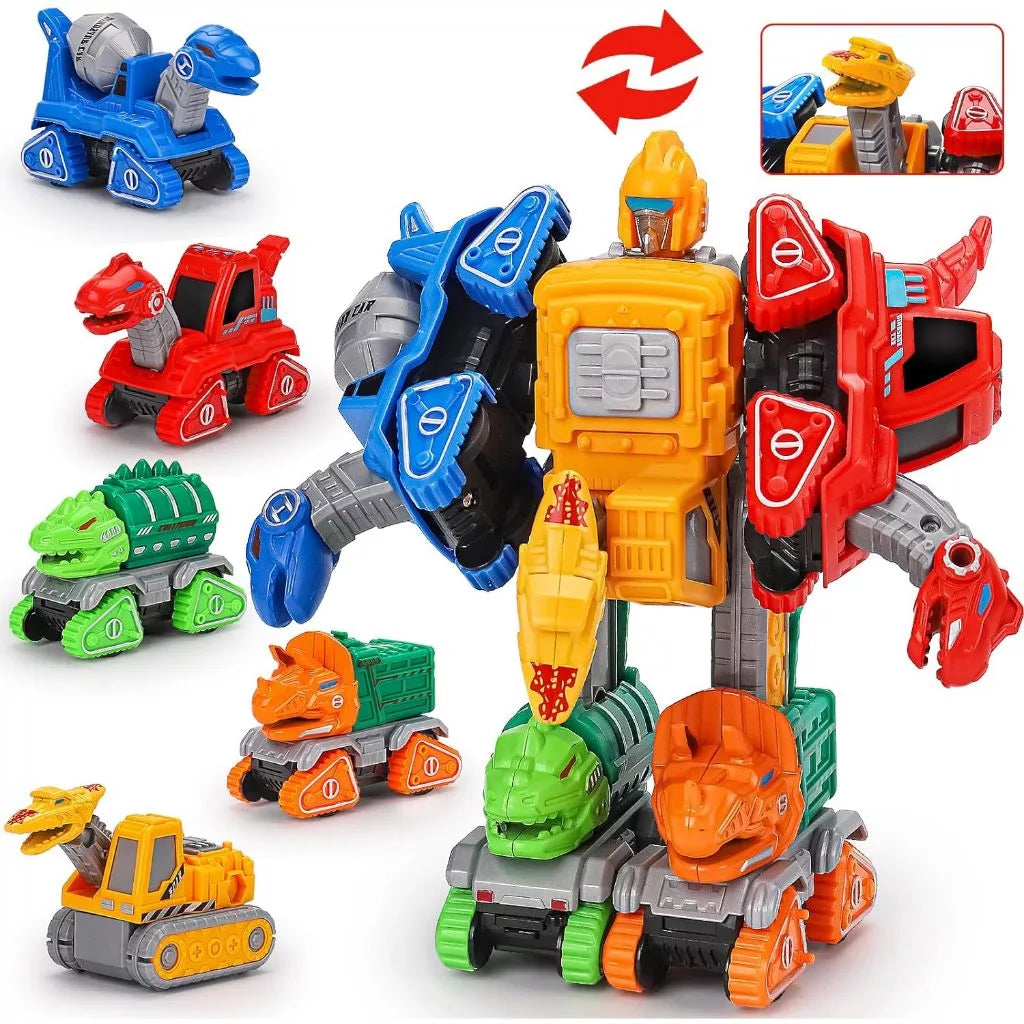 Maliben | 5in1 Transformer Car Play Set