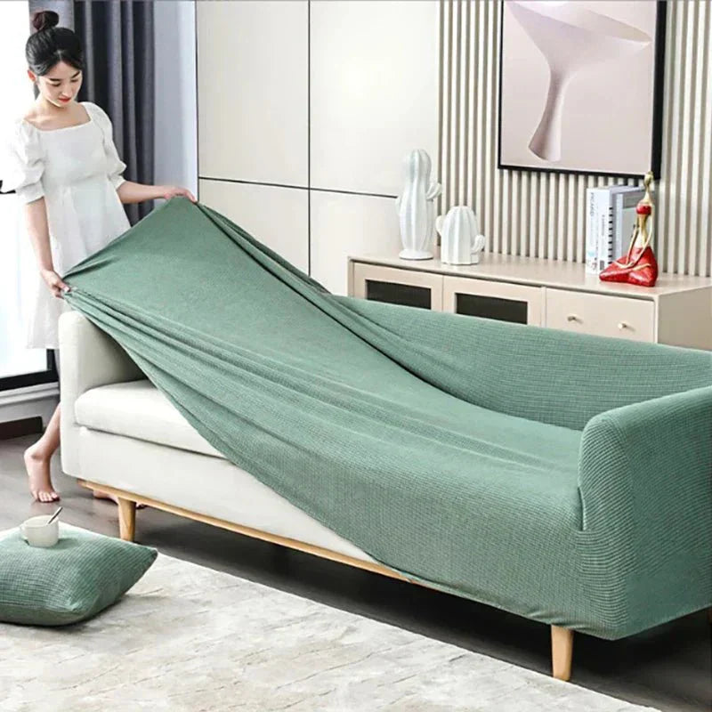Maliben | Soft Jacquard Sofa Cover with Non-Slip Fit