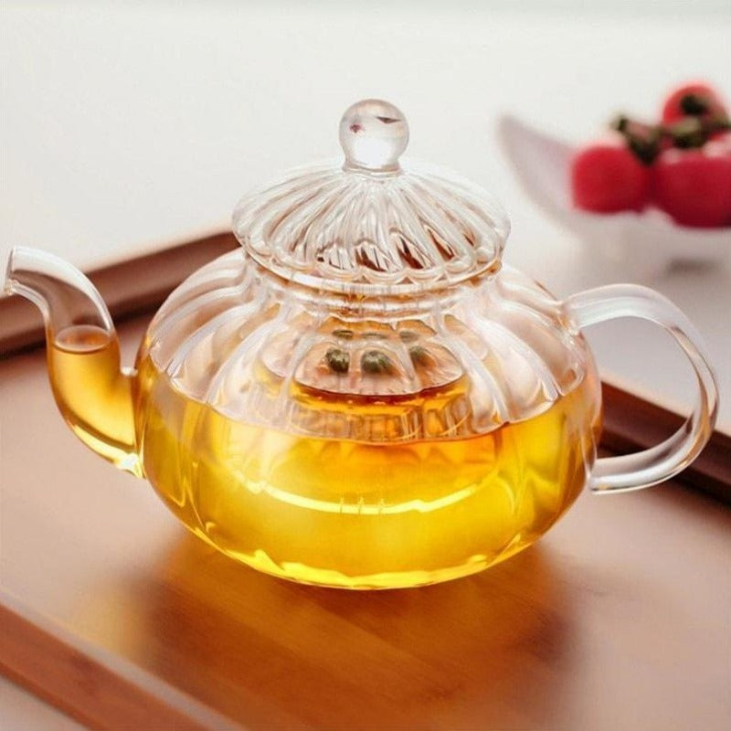 Maliben | Crystal Clear Glass Teapot Set