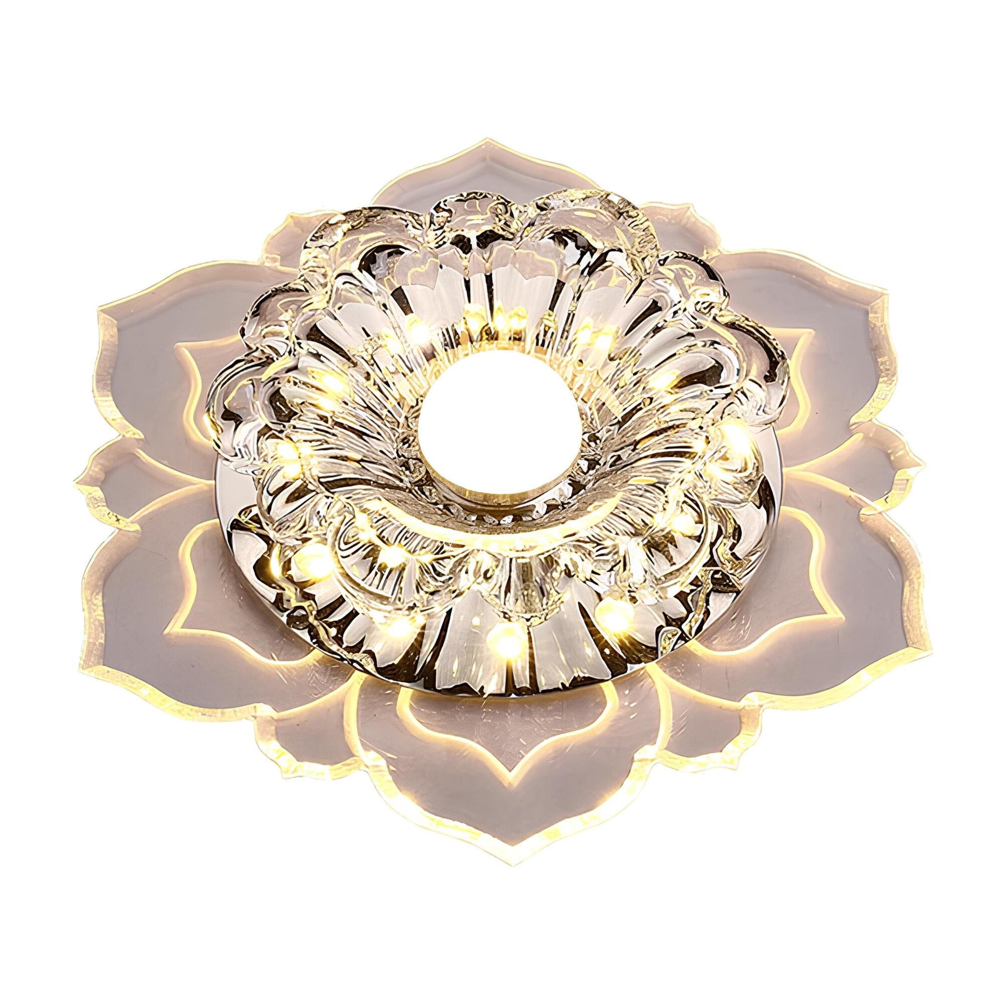 Maliben | Elegant Crystal Led Ceiling Lamp With Modern Design