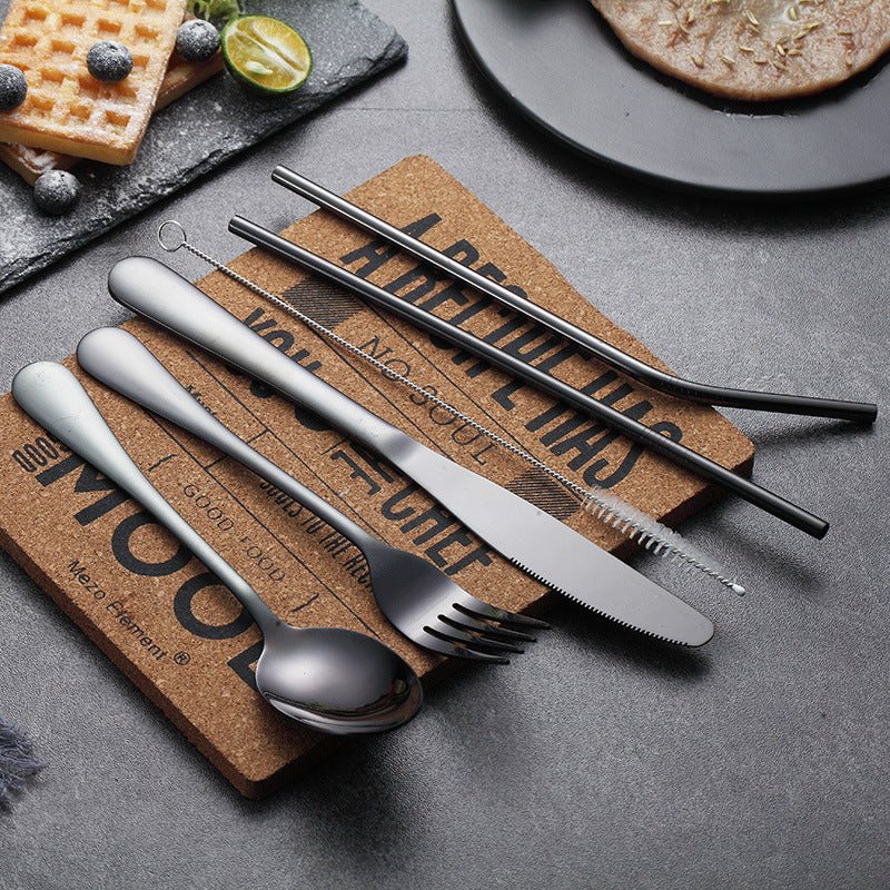 Maliben Cutlery set with portable case