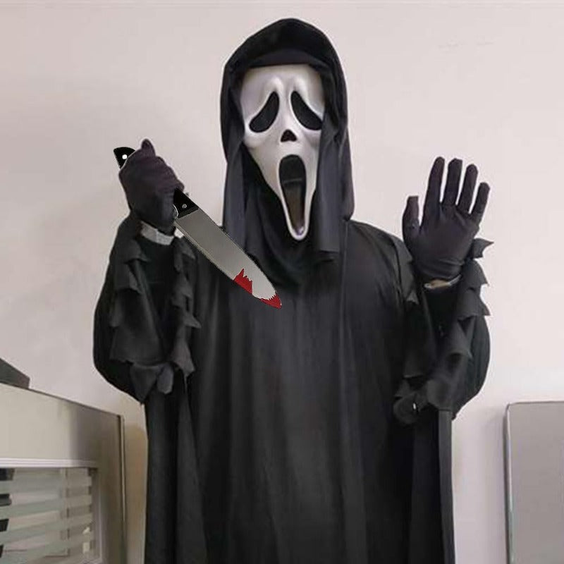 Maliben | April Fool's Bloody Fake Knife – Realistic Prank Prop