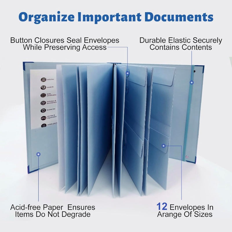 Maliben | Accordion Organizer Folio