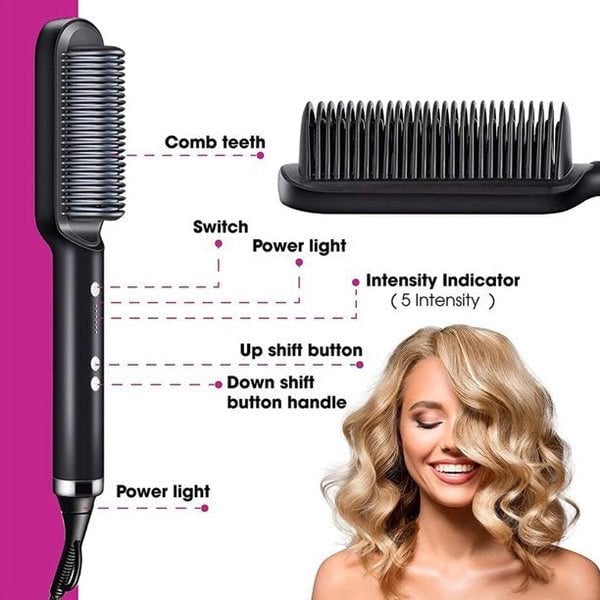Maliben | 💖Negative Ion Hair Straightener Styling Comb