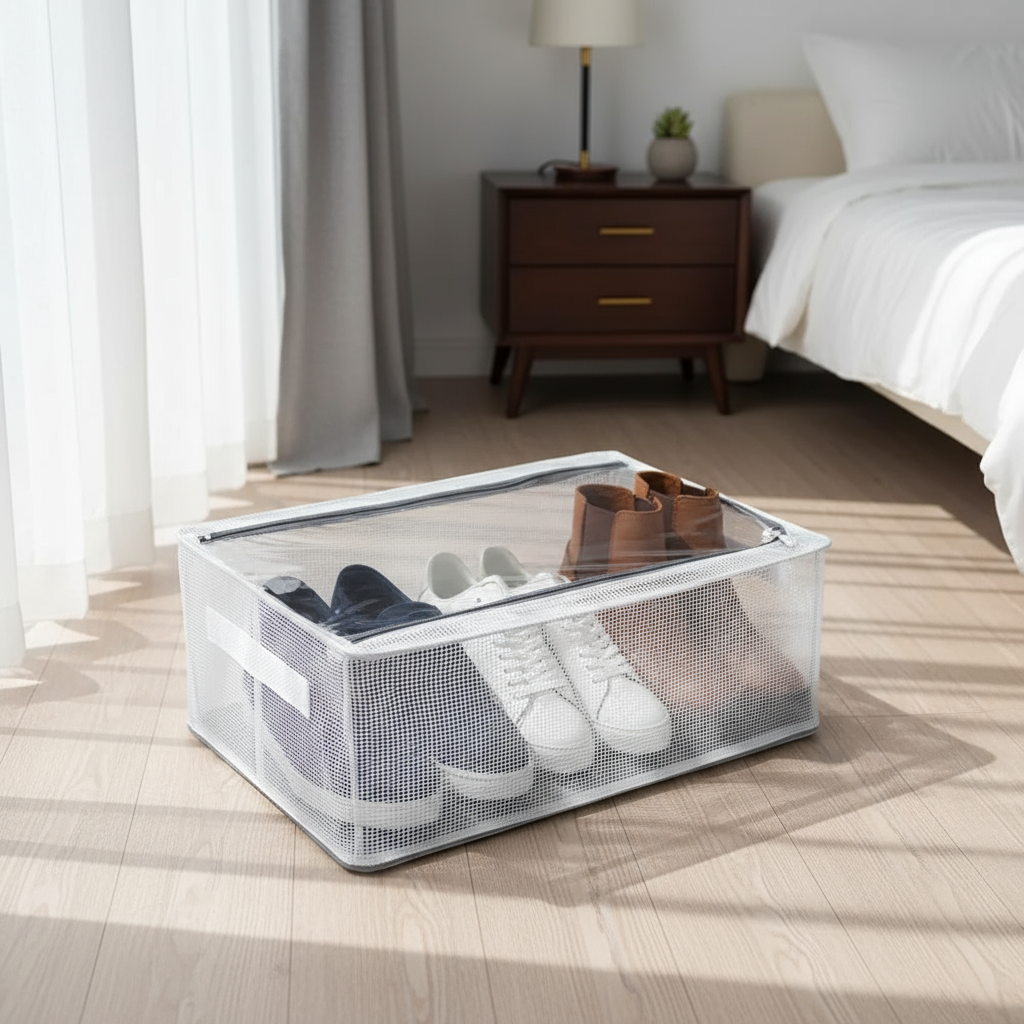 Maliben | Foldable Stackable Shoe Storage Organizer