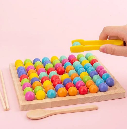 Maliben | Wooden Board Bead Game