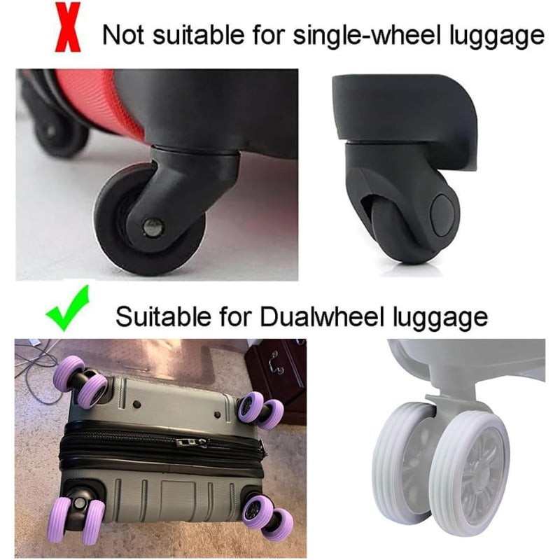 Maliben | Silicone Luggage Wheel Covers
