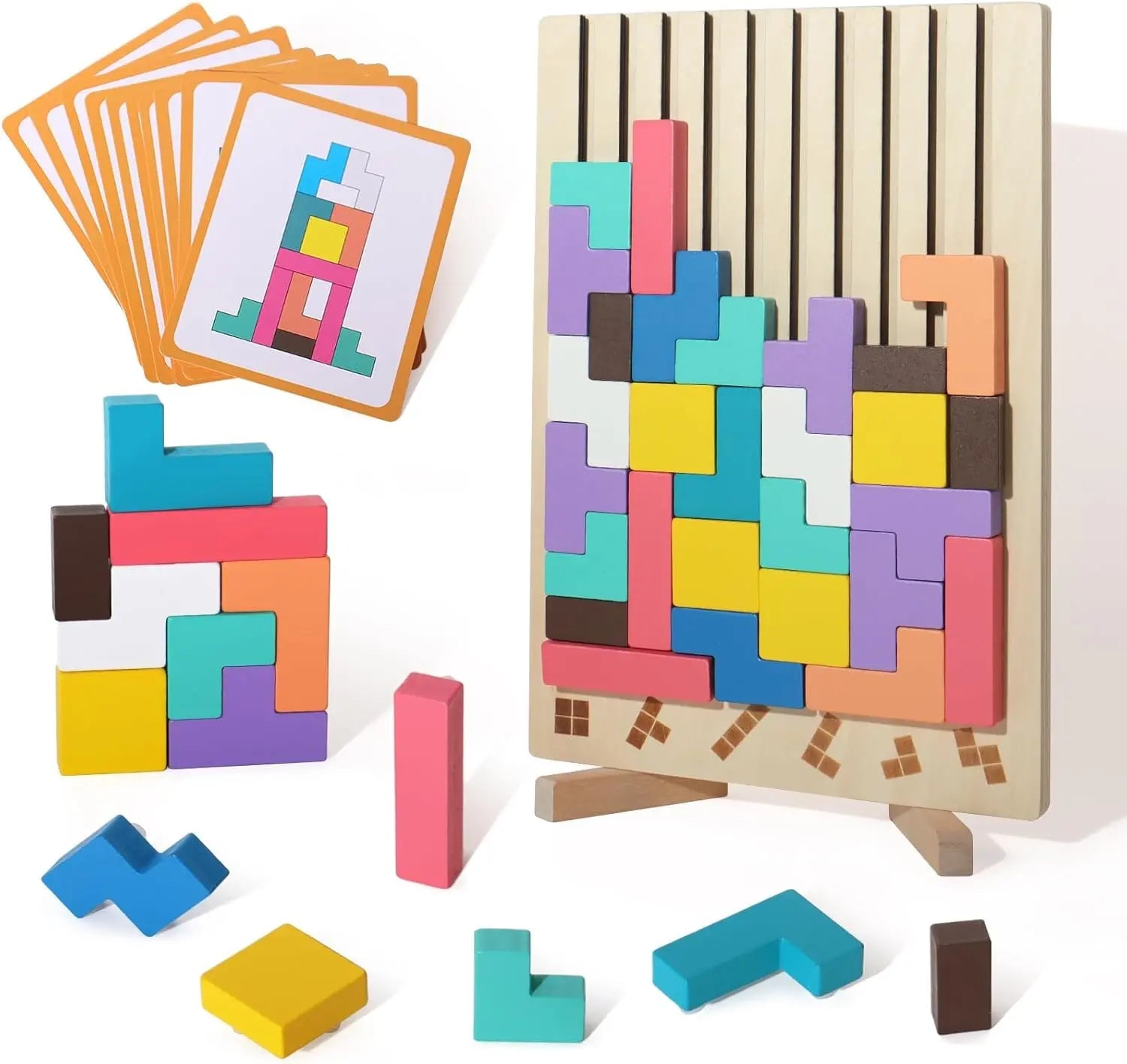 Maliben | Brainstacker — Unleash Playfully Brilliant Thinkers With Sustainable Solid Wood Fun!