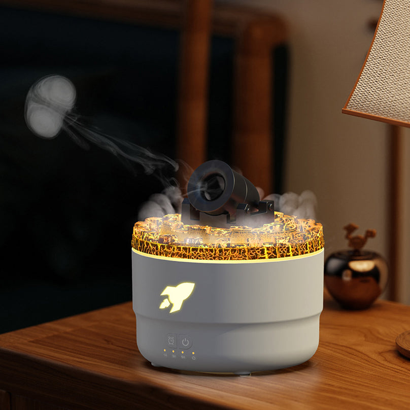 Maliben | Aroma Diffuser And Humidifier With Night Light - Lavaglow