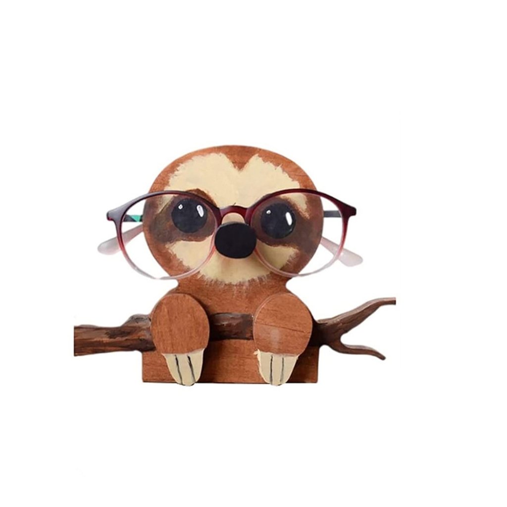 Maliben | Wooden Glasses Stand With Animals