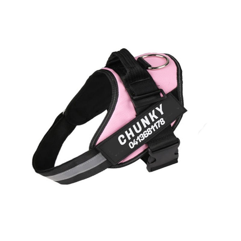 Maliben | Dogsafe Harness – Reflective, No-Pull Dog Harness with Personalizable Name Tag
