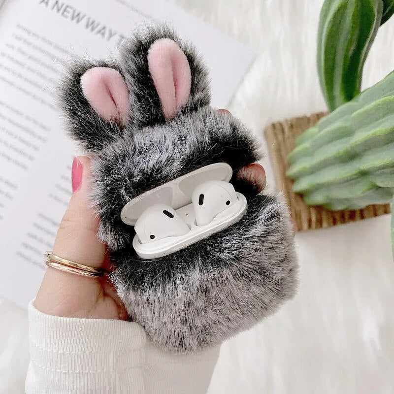 Maliben | Polarpods - Protect Your Airpods - Embrace The Cute Look - Plush Ears!