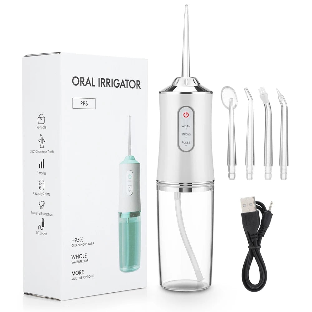 Maliben | Aquafloss - Eliminates Tartar - Prevents Dental Plaque - Dazzling Smile!