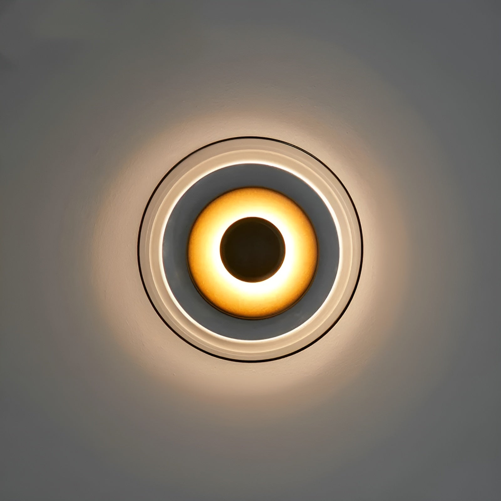 Maliben | Luxe Nordic Glow - Premium Led Wall Lamp With Glass And Gold Accents