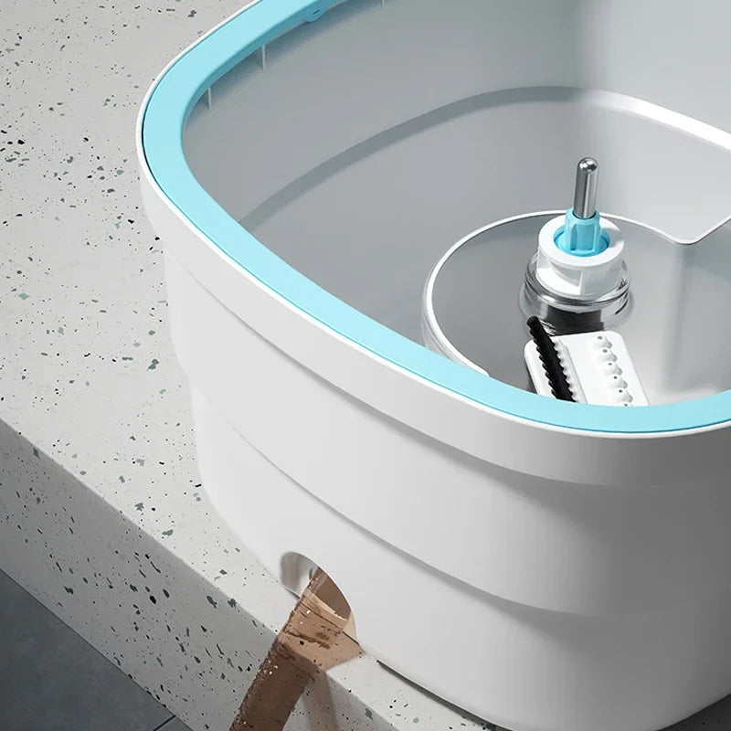 Maliben | Spinning Mop And Bucket Set - Handsfree Wring Out Your Mop!