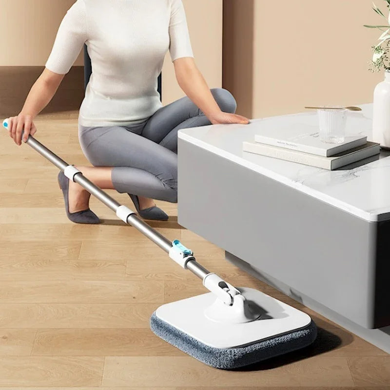 Maliben | Spinning Mop And Bucket Set - Handsfree Wring Out Your Mop!