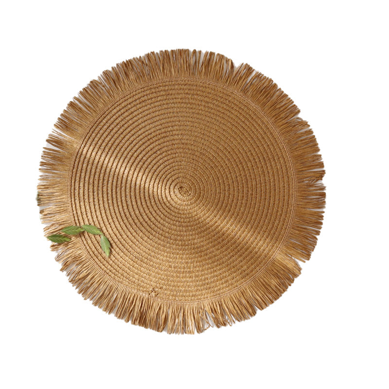 Maliben ThermoLuxe — Round braided placemats
