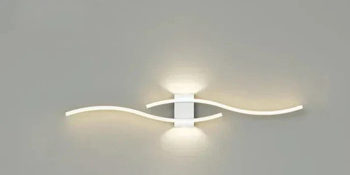 Maliben | Lumivora Wave Led Wall Light | Modern Wave Design | Energy Saving & Stylish | 60×15 Cm | Warm, Glare-Free Light