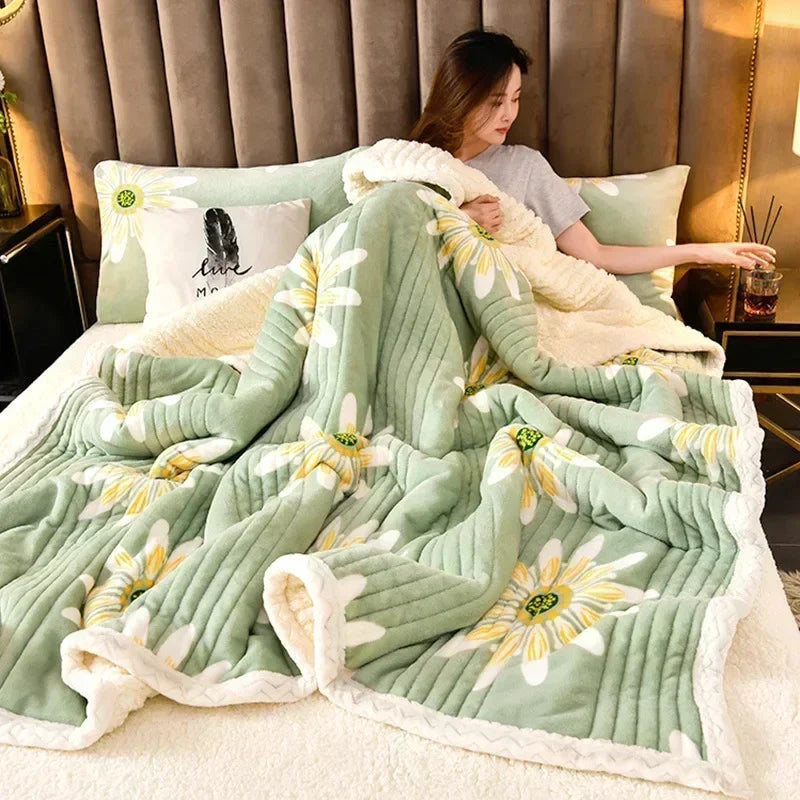 Maliben Fluffy Winter Blanket