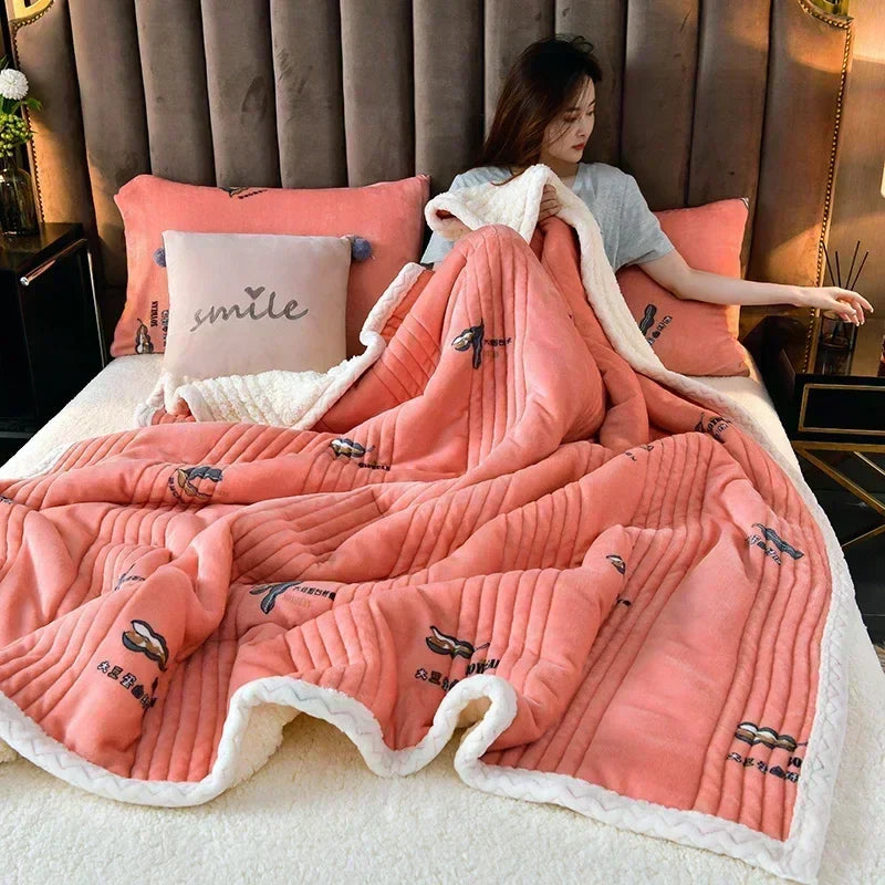 Maliben Fluffy Winter Blanket