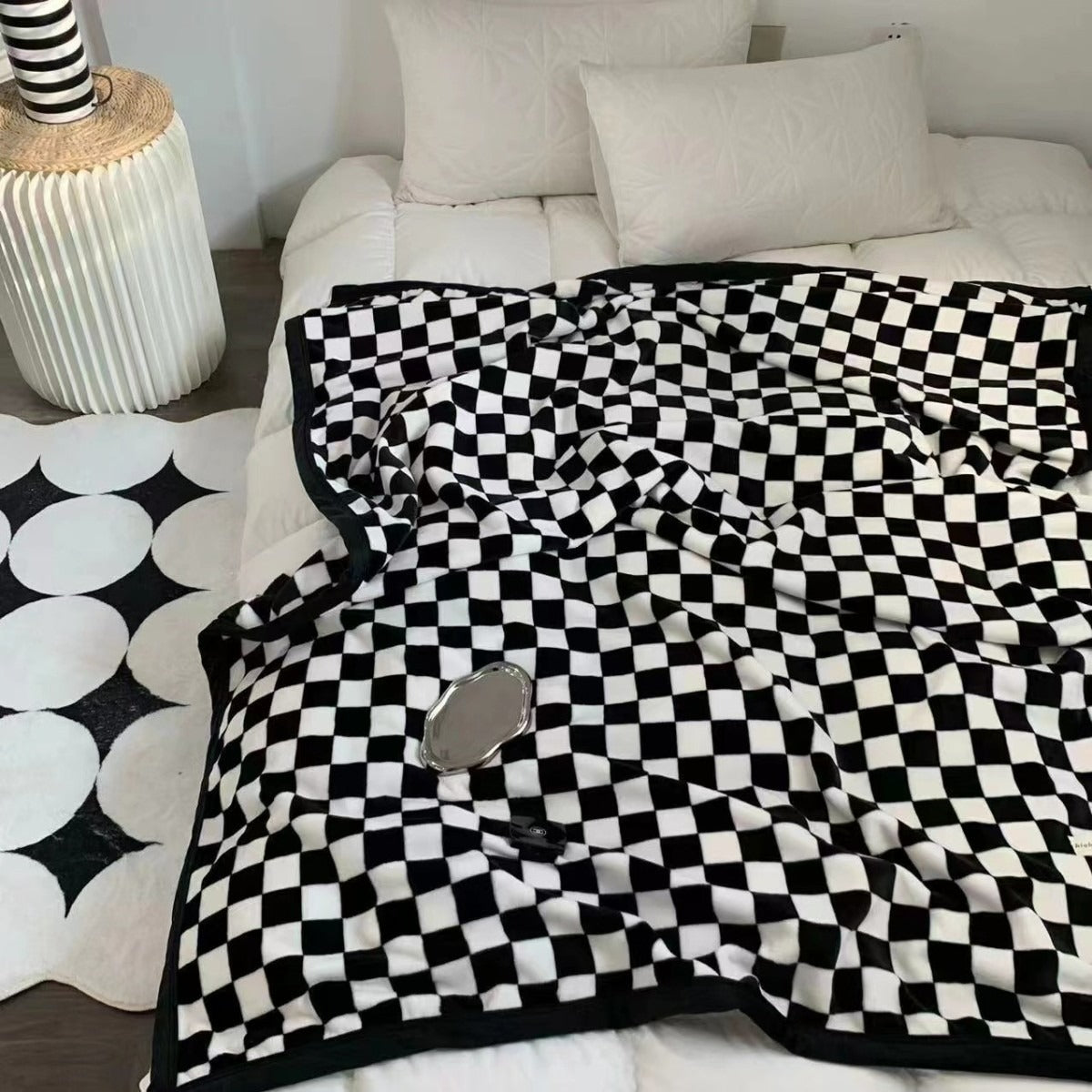 Maliben PlaidComfort — Flannel blanket checked