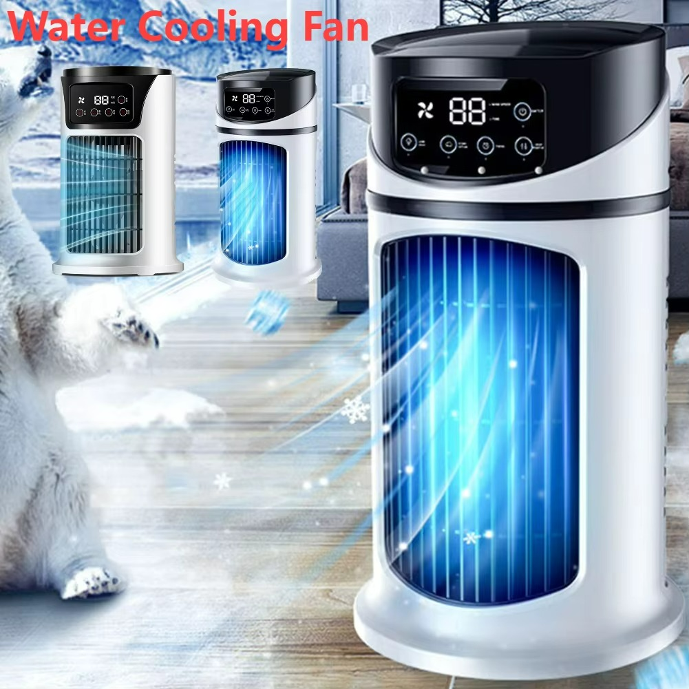 Maliben | Climaélan Aircooler | 3-In-1 Misting Fan With Humidifier & Led Ambiance Light